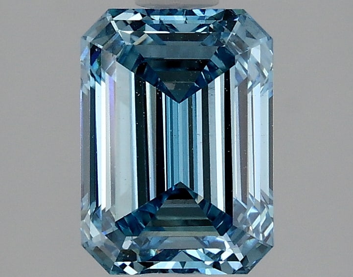 1.88 ctw. VS1 IGI Certified Emerald Cut Loose Diamond (LAB GROWN): 1.88 ctw. VS1 IGI Certified Emerald Cut Loose Diamond (LAB GROWN) -- IGI Certified Emerald Cut Loose Diamond (LAB GROWN) - Weight :- 1.88 ctw; Color :- Fancy Vivid Blue; Clarity :-VS1 #TSD69191v14
