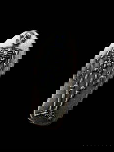 3 oz Hand Poured Silver Coffin - Skeleton: 3 oz Hand Poured Silver Coffin - Skeleton #3SS65155v15