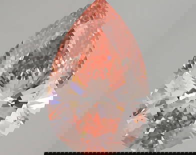 3.39ct VS1 Pear cut IGI Certified Loose Diamond (LAB GROWN): IGI Certified Pear Cut LAB Grown Loose Diamond - Carat Weight: 3.39; Clarity: VS1; Color: Fancy Vivid Pink #3SS77419v15
