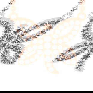 0.63 Ctw SI2/SI1 Diamond Prong Set 14k Rose Gold Pandant (ALL DIAMOND ARE L: Total Daimond Weight :-0.63 Ctw Color : G-H Clarity : SI2/SI1 Setting : Prong Metal Weight : Approx 3.65 gram 14k Rose Gold Pandant (ALL DIAMOND ARE LAB GROWN ) #3SS23073v15