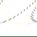 14.71 ctw 14k Rose Gold 17 inch Basket 4 Prong Tennis Necklace (LAB GROWN D