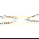 6.58 ctw 14k Yellow Gold 7 inch Basket 4 Prong Tennis Bracelet