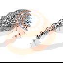 1.36 Ctw VS/SI1 Diamond Prong Set 14k Rose Gold Engagement Ring (ALL DIAMON