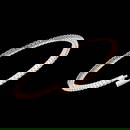 1.66 Ctw VS/SI1 Diamond 14K Rose Gold Bangle (ALL DIAMOND ARE LAB GROWN )