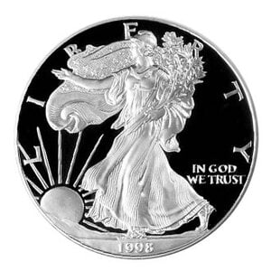 Proof Silver Eagle 1998-P (1 of 1)