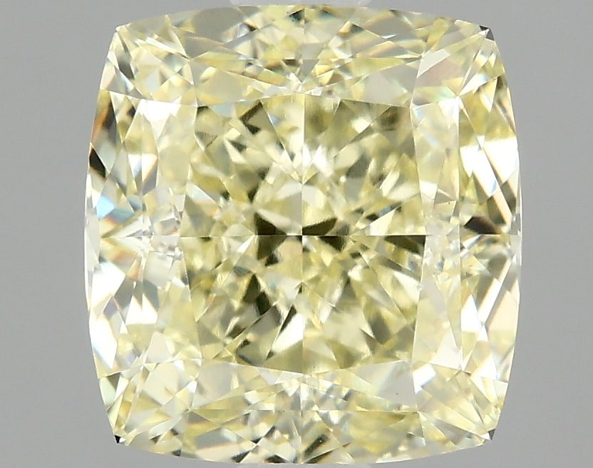 1.98 ctw. VVS2 IGI Certified Cushion Q Cut Loose Diamond (LAB GROWN): IGI Certified Cusq Cut Loose Diamond (LAB GROWN) - Weight :- 1.98 ctw; Color :- Fancy Intense Yellow; Clarity :-VVS2 #3SS24026v15