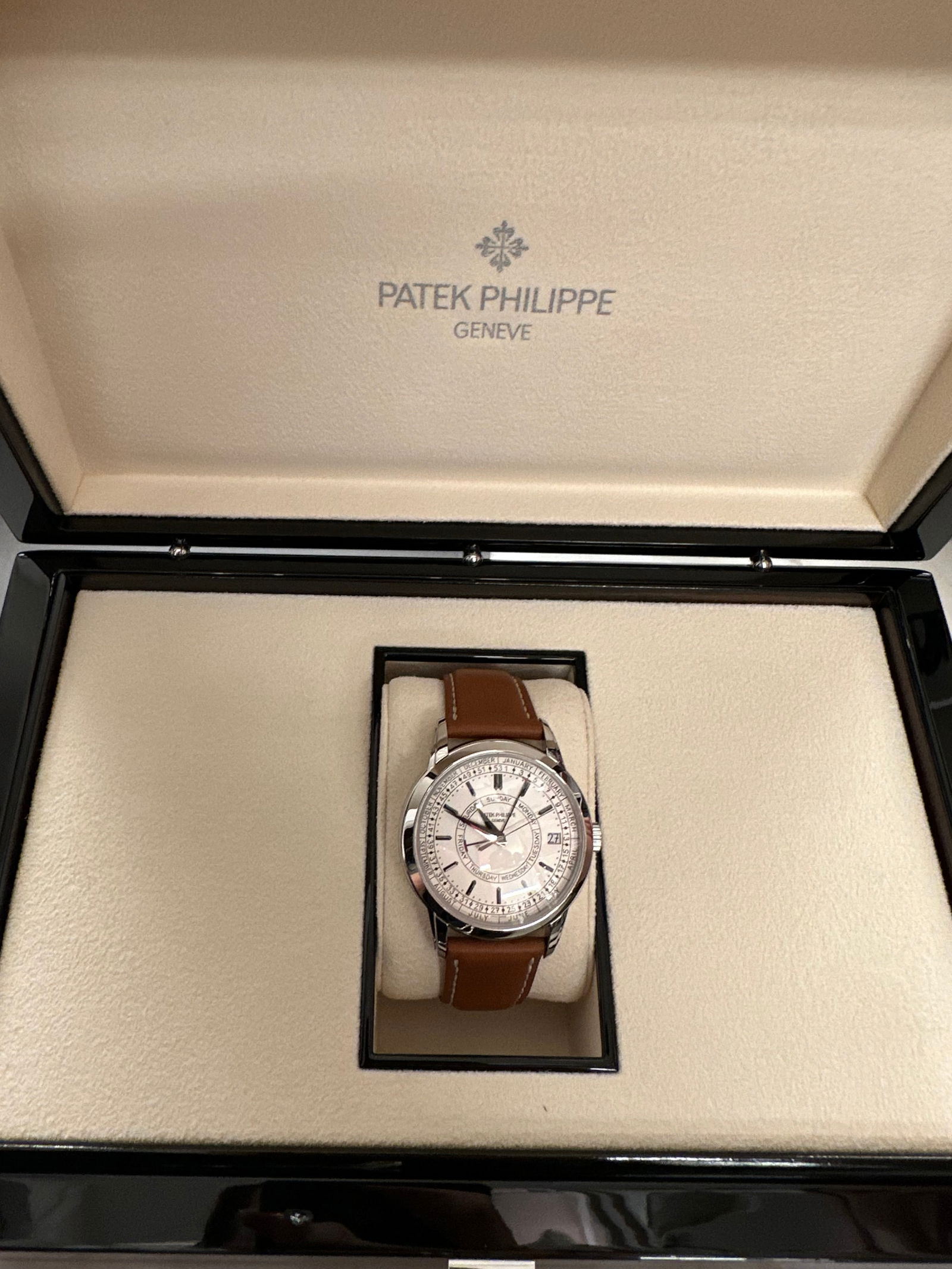 BRAND NEW PATEK PHILLIPE 2023 COMPLICATIONS WEEKLY CALENDER 5212A-001 COMES (1 of 2)