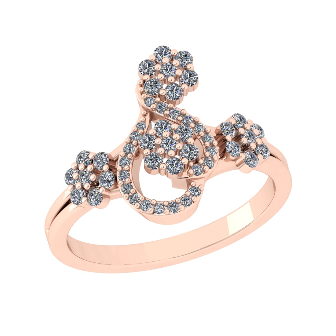 0.55 Ctw SI2/SI1 Diamond 14k Rose Gold Engagement Ring (ALL DIAMOND ARE LAB: Total Daimond Weight :-0.55 Ctw Color : G-H Clarity : SI2/SI1 Setting : Prong Metal Weight : Approx 3.87 gram 14k Rose Gold Engagement Ring Ring Size 6 (ALL DIAMOND ARE LAB GROWN) #3SS22541v15