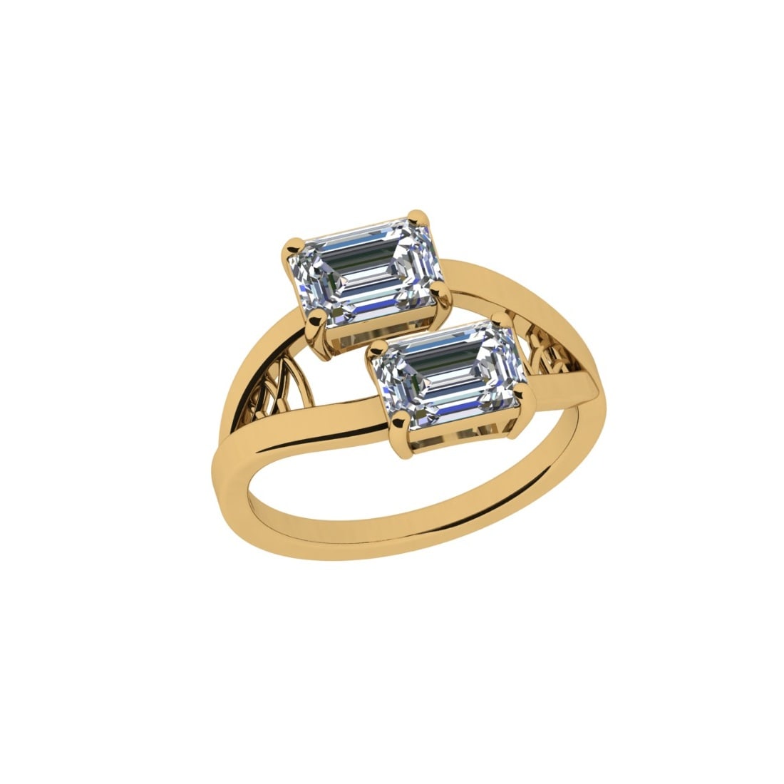 3.00 Ctw SI2/SI1 Diamond Bezel Set 14k Yellow Gold Solitaire Ring: Center Daimond Weight :-3.00 Ctw ( Emerald Cut) Color : G-H Clarity : SI2/SI1 Daimond Setting : Bezel Metal Weight : Approx 4.30 gram 14k Yellow Gold Solitaire Ring Current Ring Size 6 (ALL DIAMOND AR