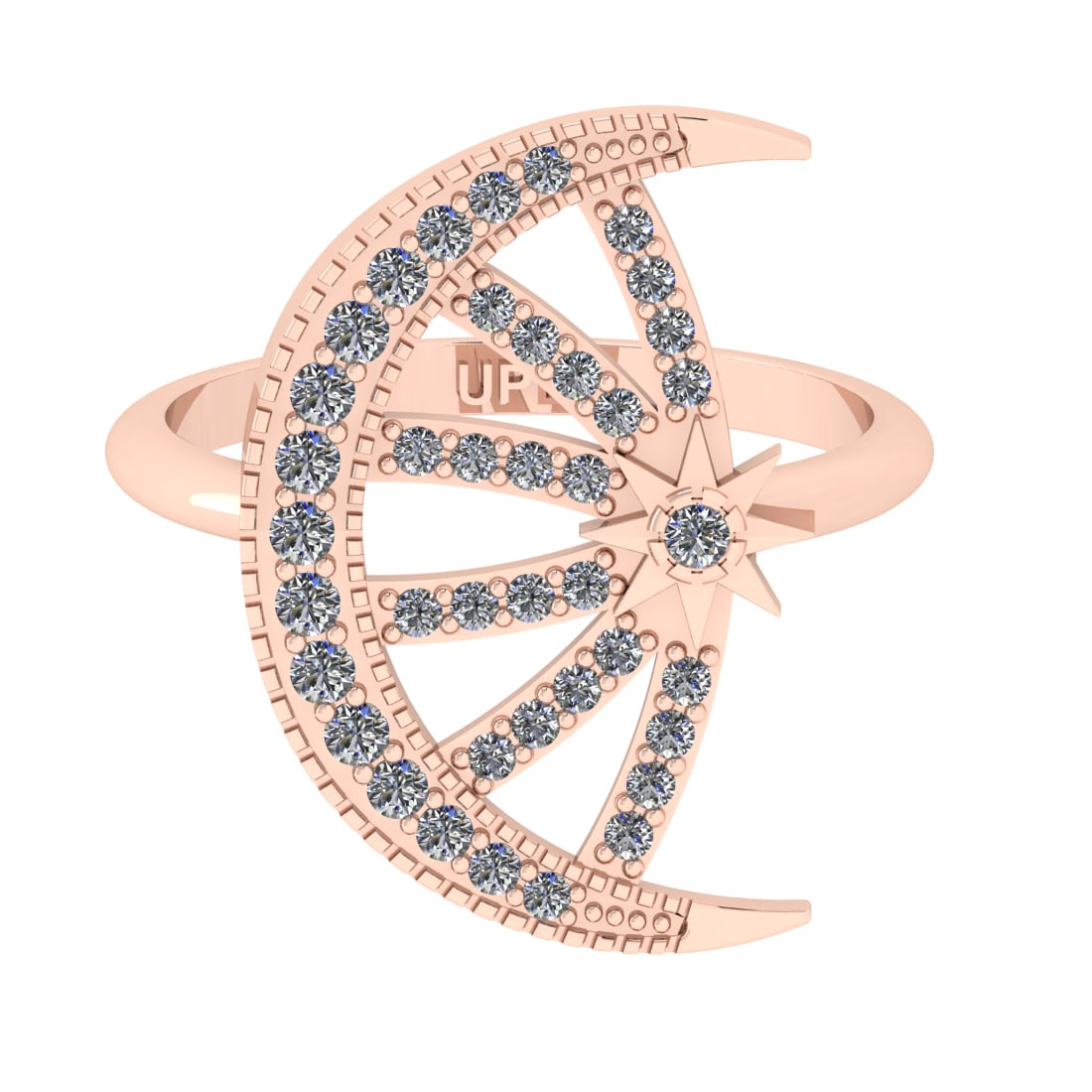 0.62 Ctw SI2/SI1 Diamond Prong Set 14k Rose Gold Engagement Ring (ALL DIAMO: Total Daimond Weight :-0.62 Ctw Color : G-H Clarity : SI2/SI1 Setting : Prong Metal Weight : Approx 4.27 gram 14k Rose Gold Engagement Ring Current Ring Size 6 (ALL DIAMOND ARE LAB GROWN ) #3SS23076v1