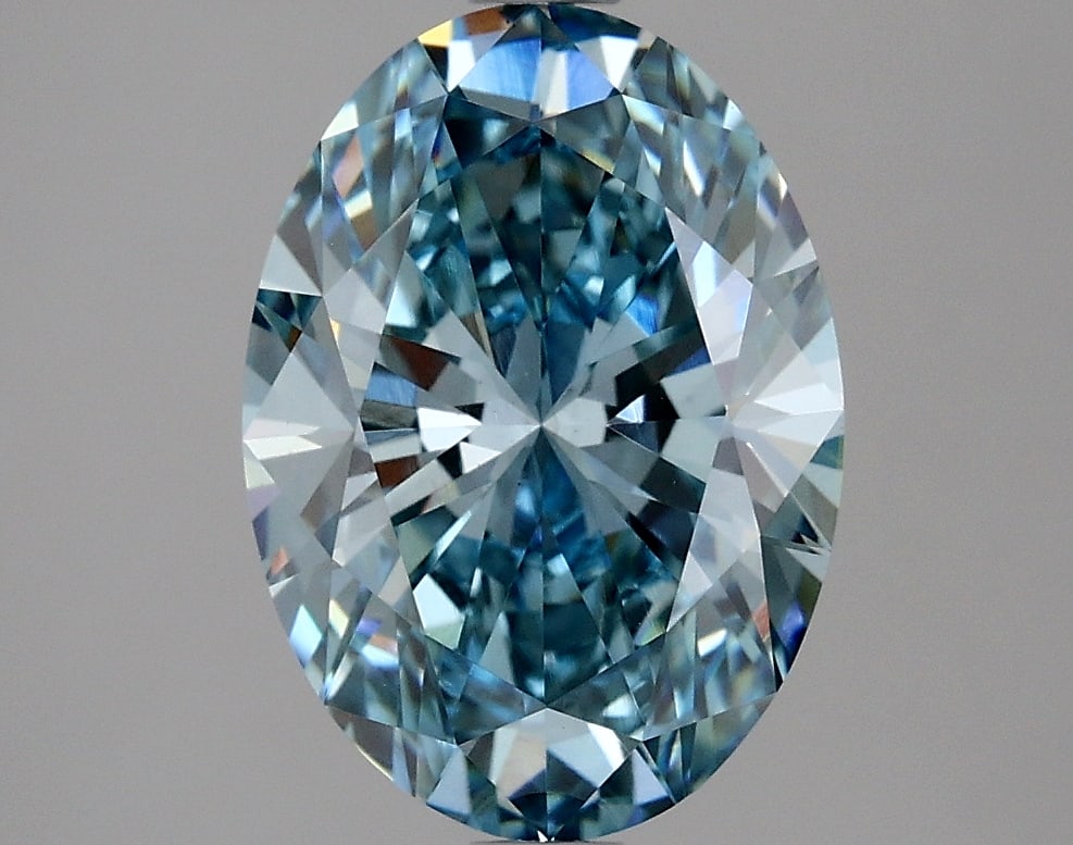 3.14ct Oval Cut Lab Grown Diamond (1 of 1)