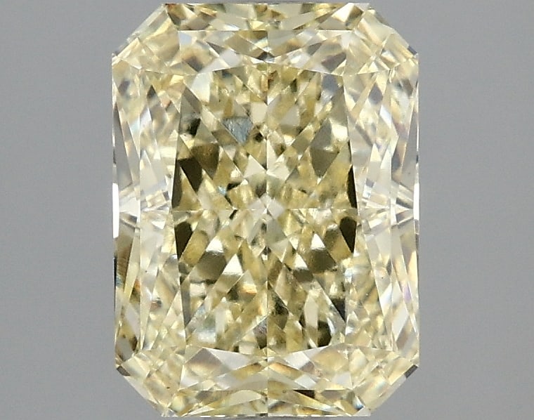 1.9 ctw. VS1 IGI Certified Radiant Cut Loose Diamond (LAB GROWN): IGI Certified Rad Cut Loose Diamond (LAB GROWN) - Weight :- 1.9 ctw; Color :- Fancy Intense Yellow; Clarity :-VS1 #3SS23998v15