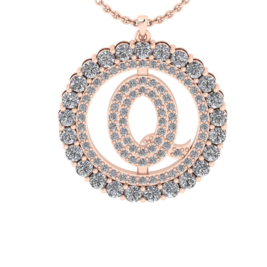 1.25 Ctw VS/SI1 Diamond 14K Rose Gold Necklace (ALL DIAMOND ARE LAB GROWN ): Total Diamond Weight :-1.25 Ctw (Round cut) Color :- J-K Clarity : VS/SI1 Setting : Prong Metal Weight : Approx 3.40gram 14K Rose Gold Necklace (ALL DIAMOND ARE LAB GROWN ) #3SS68446v12