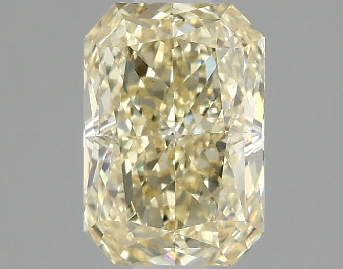 1.09 ctw. VS1 IGI Certified Radiant Cut Loose Diamond (LAB GROWN): IGI Certified Rad Cut Loose Diamond (LAB GROWN) - Weight :- 1.09 ctw; Color :- Fancy Intense Yellow; Clarity :-VS1 #3SS23779v15