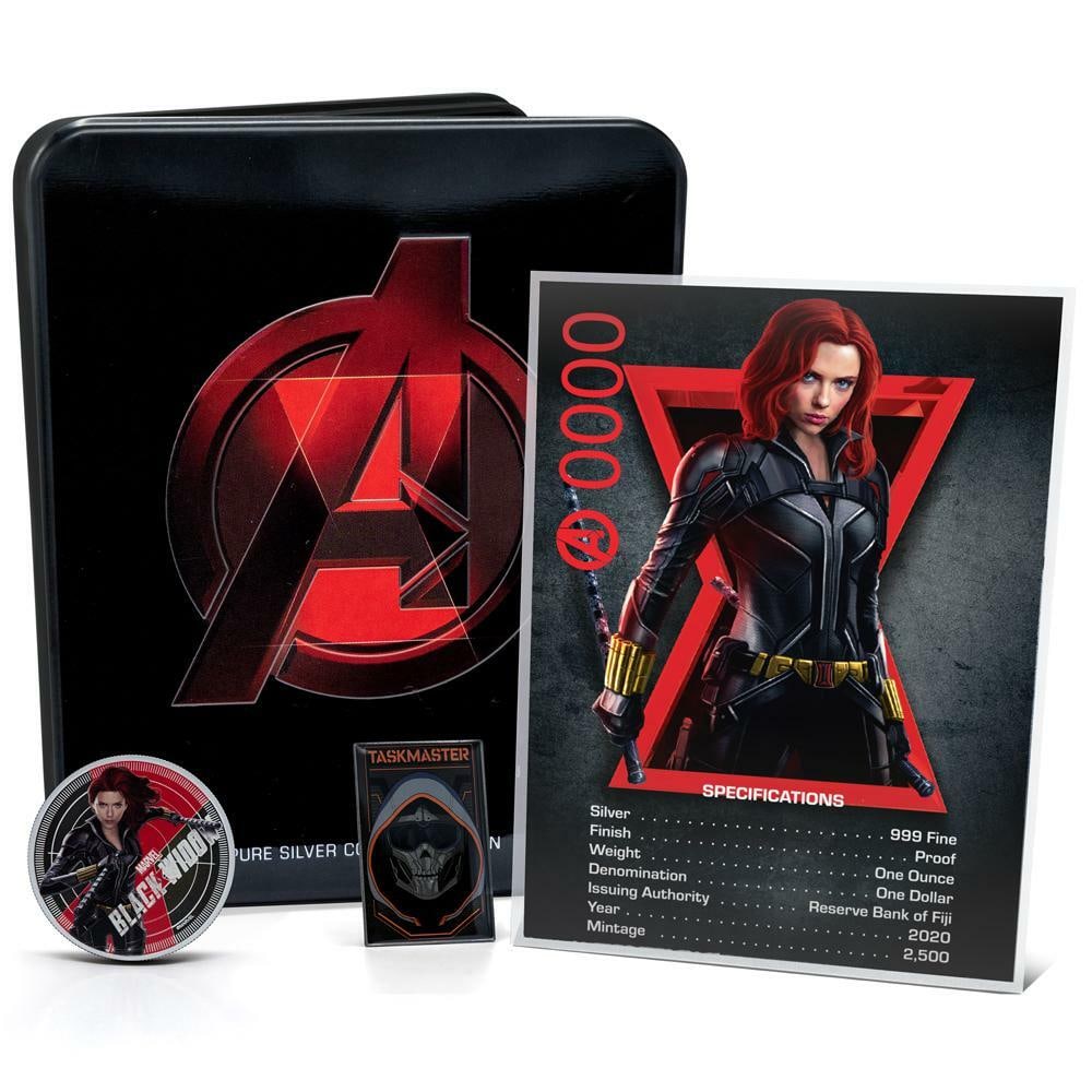2020 Fiji ? Black Widow 1 oz Silver Proof (Marvel series): 2020 Fiji ? Black Widow 1 oz Silver Proof (Marvel series) #3SS98445v15