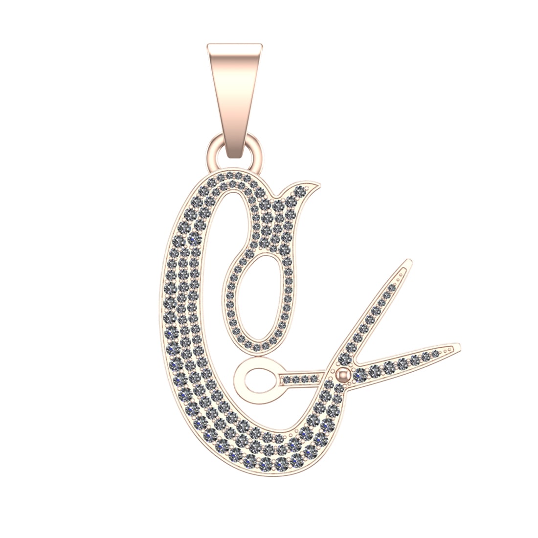 4.26 Ctw SI2/SI1 Diamond Prong Set 14k Rose Gold Pandant (ALL DIAMOND ARE L: Total Daimond Weight :-4.26 Ctw (Round cut )Color : G-H Clarity : SI2/SI1 Setting : Prong Metal Weight : Approx 12.40 gram 14k Rose Gold Pandant (ALL DIAMOND ARE LAB GROWN ) #3SS23058v15