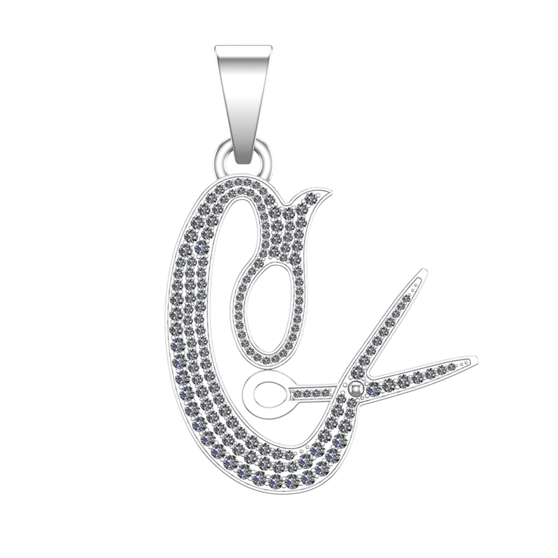 4.26 Ctw SI2/SI1 Diamond Prong Set 14k white Gold Pandant (ALL DIAMOND ARE: Total Daimond Weight :-4.26 Ctw (Round cut ) Color : G-H Clarity : SI2/SI1 Setting : Prong Metal Weight : Approx 12.40 gram 14k White Gold Pandant (ALL DIAMOND ARE LAB GROWN ) #3SS23059v15