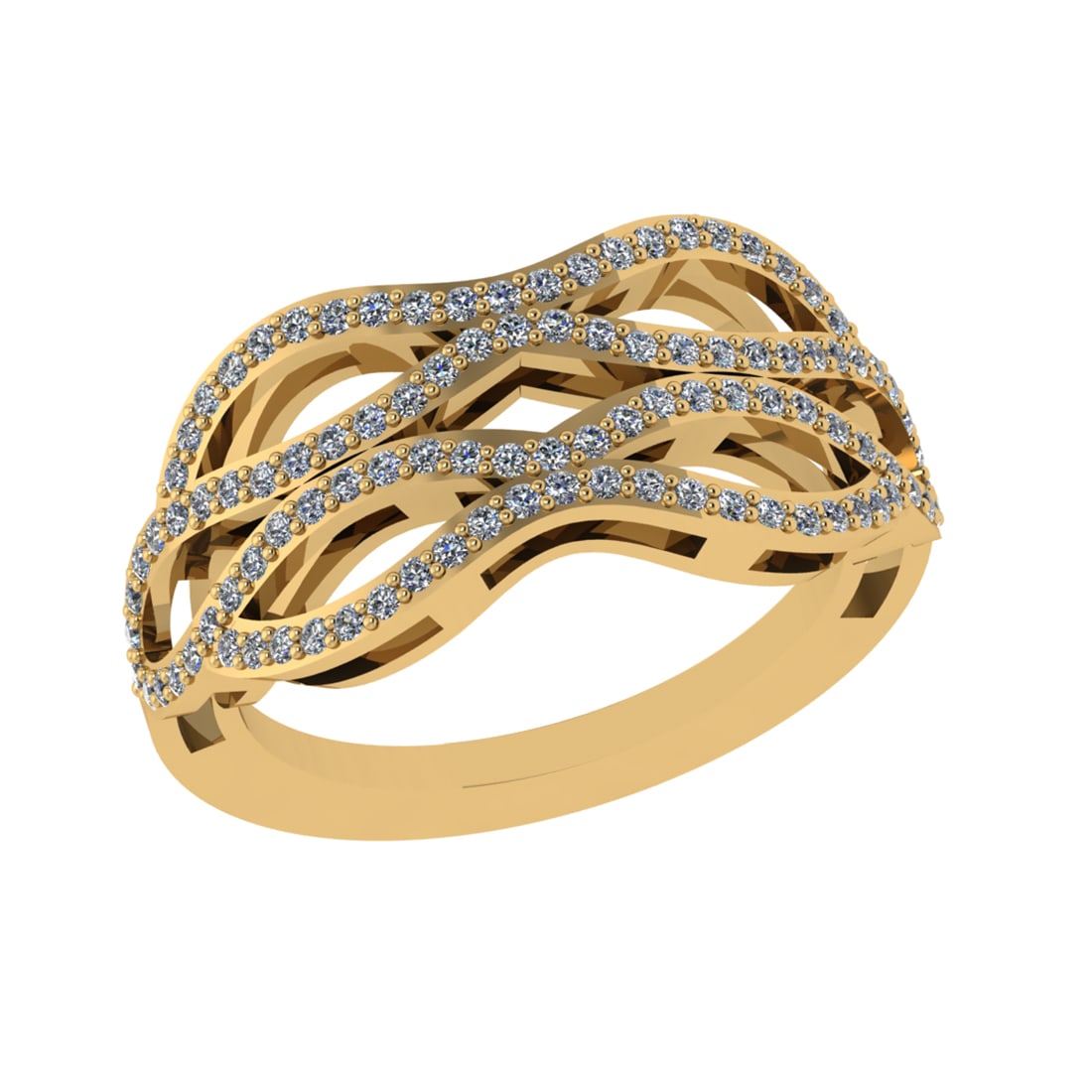 0.65 Ctw VS/SI1 Diamond Prong Set 18k Yellow Gold Engagement Ring: Total Diamond Weight :-0.65 Ctw (Round cut) Color :- G-H Clarity : VS/SI1 Setting : Prong Metal Weight : Approx 5.70 gram 18k Yellow Gold Engagement Ring Current Ring Size-6 (ALL DIAMOND ARE LAB GROWN