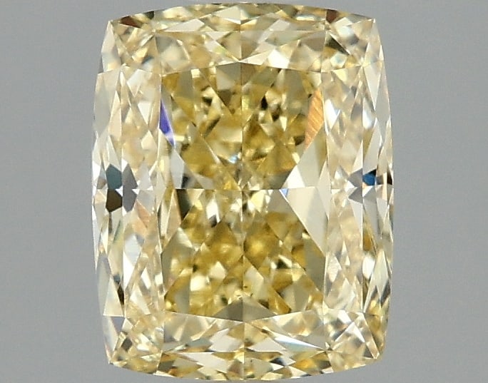 2.03ct Cushion Cut Lab Grown Diamond: IGI CertifiedCushionCut Loose Diamond (LAB GROWN) - Weight:2.03 ctw; Color: Fancy Intense Yellow; Clarity: VS1 #3SS98829v15