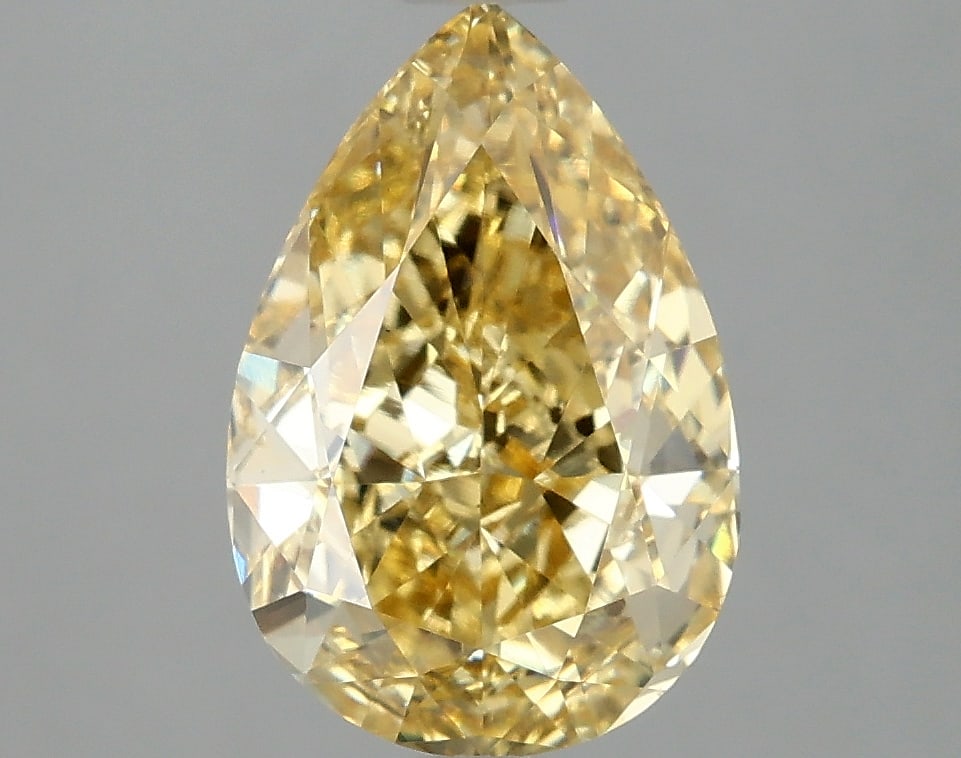3ct Pear Cut Lab Grown Diamond (1 of 1)