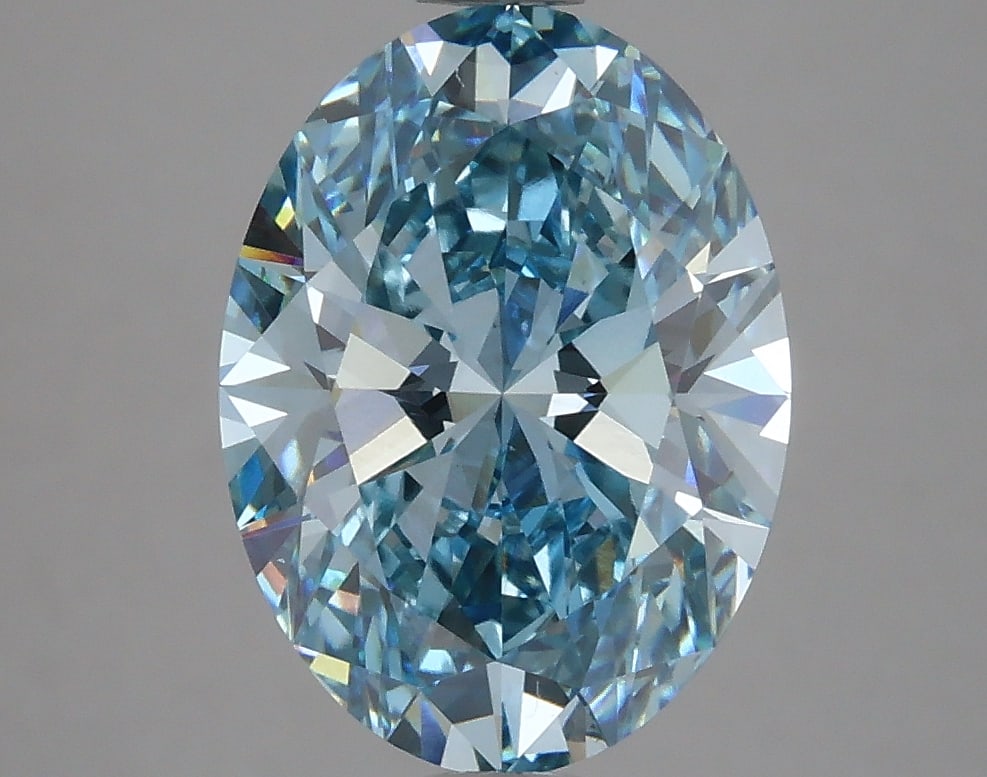3.2ct Oval Cut Lab Grown Diamond (1 of 1)