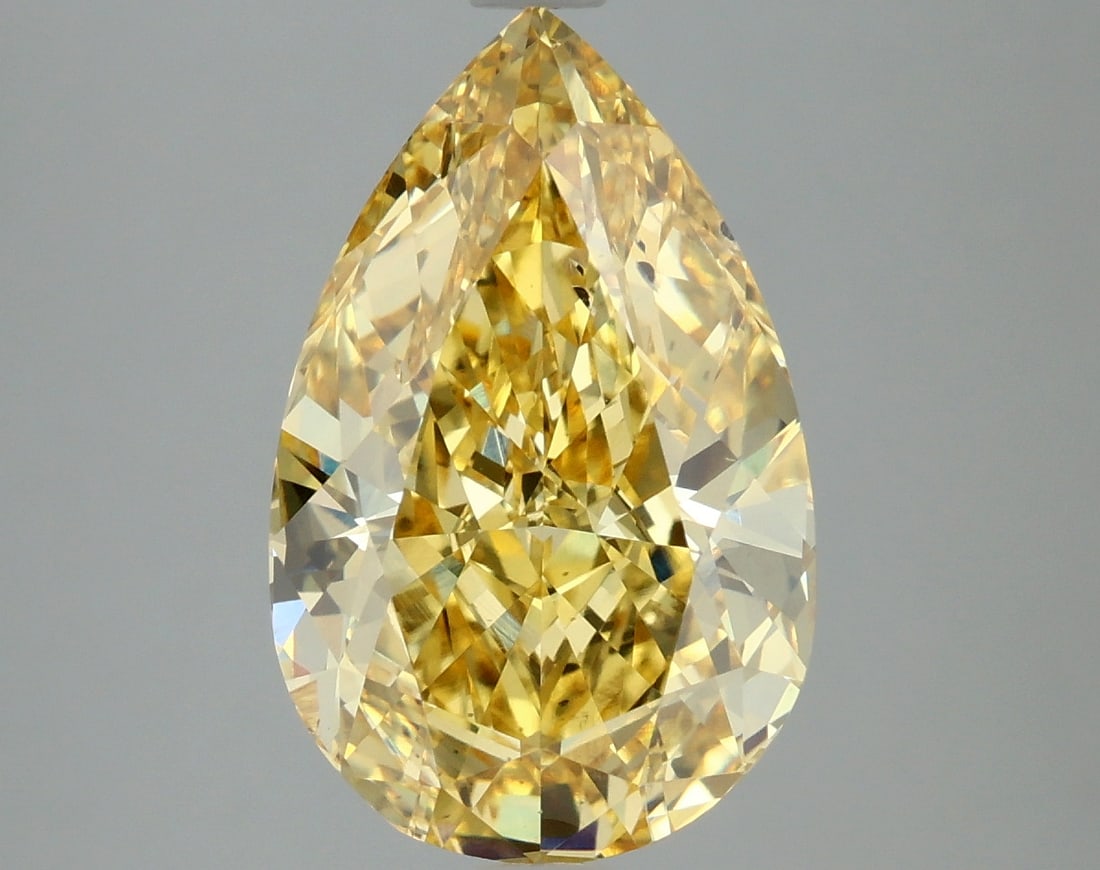 5ct Pear Cut Lab Grown Diamond (1 of 1)