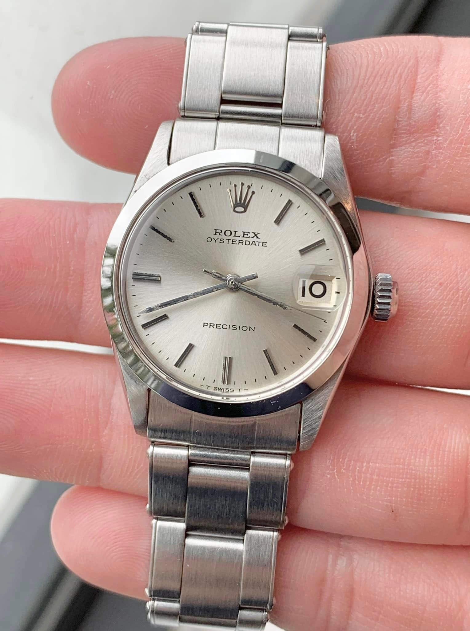 Used 30mm Ladies Datejust Oysterperpetual comes with box and appraisal: Used 30mm Ladies Datejust Oysterperpetual comes with box and appraisal upon request #3SS95555v7