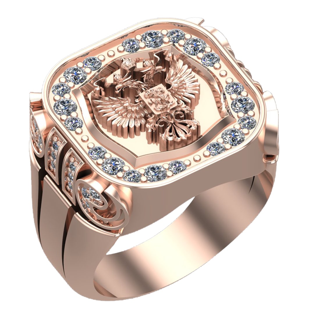 0.65 Ctw VS/SI1 Diamond Prong Set 14k Rose Gold Ring (ALL DIAMOND ARE LAB G: Total Daimond Weight :-0.65 Ctw Color : G-H Clarity : VS/SI1 Setting : Prong Metal Weight : Approx 14.81 gram 14k Rose Gold Ring Current Size 6 (ALL DIAMOND ARE LAB GROWN ) #3SS73268v14