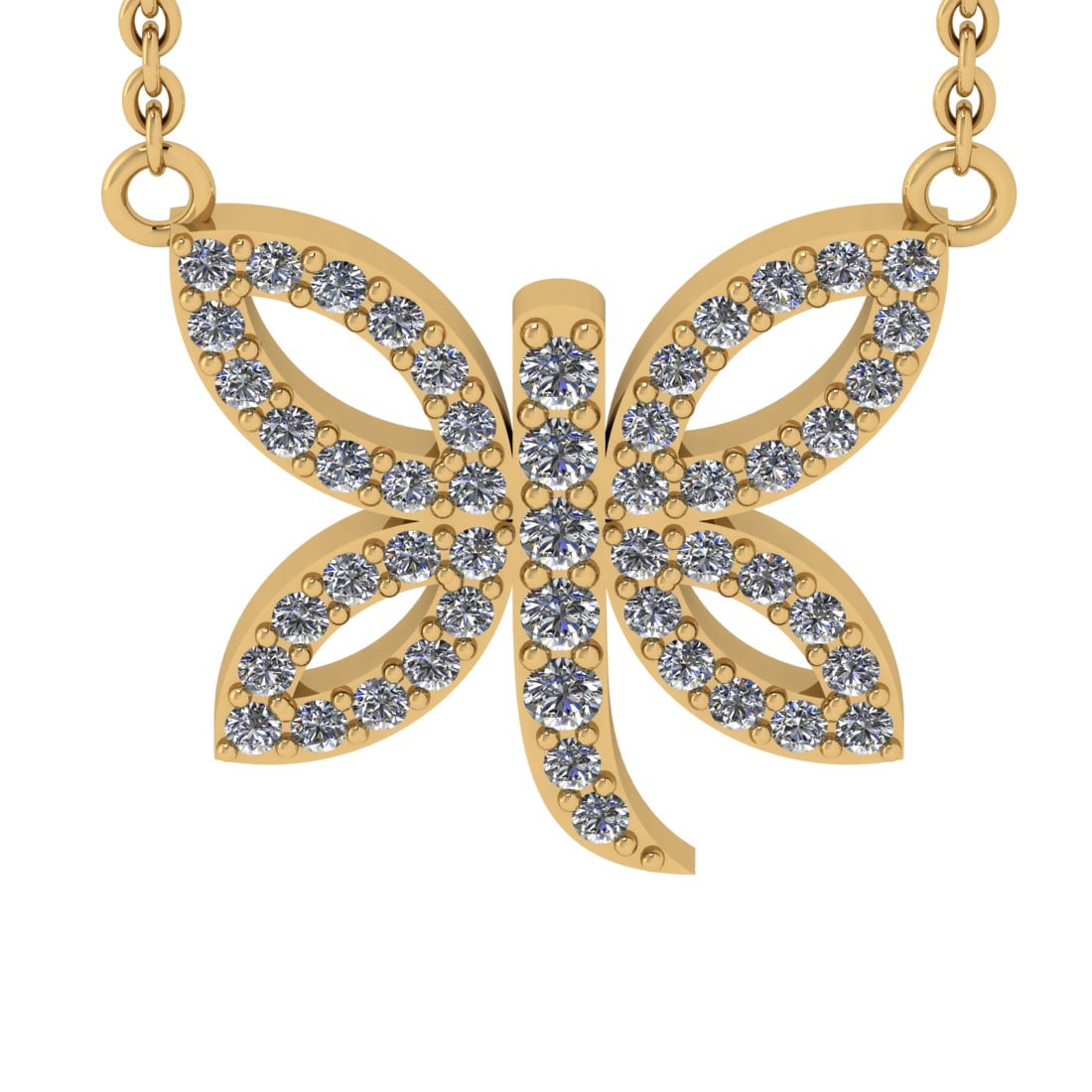 0.63 Ctw SI2/SI1 Diamond Prong Set 14k Yellow Gold Pandant (ALL DIAMOND ARE: Total Daimond Weight :-0.63 Ctw Color : G-H Clarity : SI2/SI1 Setting : Prong Metal Weight : Approx 3.65 gram 14k Yellow Gold Pandant (ALL DIAMOND ARE LAB GROWN ) #3SS23072v15