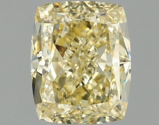 1.54ct Cushion Cut Lab Grown Diamond: IGI CertifiedCushionCut Loose Diamond (LAB GROWN) - Weight:1.54 ctw; Color: Fancy Intense Yellow; Clarity: VS1 #3SS98842v15