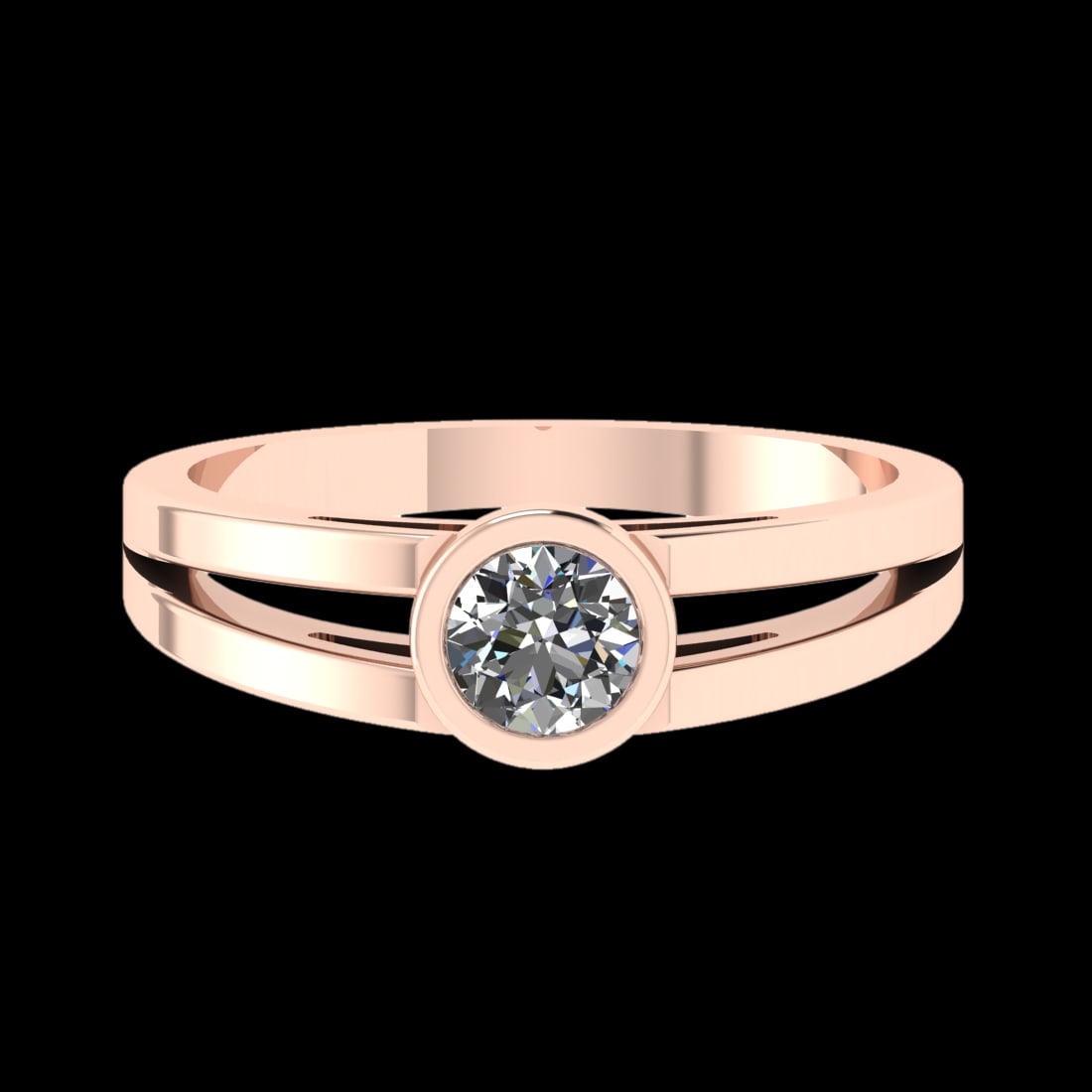 0.36 Ctw VS/SI1 Diamond Prong Set 10K Rose Gold Solitaire Ring (ALL DIAMOND: Center Daimond Weight :-0.36 Ctw ( Round Cut) Color : F-G Clarity : VS/SI1 Metal Weight : Approx 3.13 gram 10K Rose Gold Solitaire Ring Current Ring Size 6 (LAB GROWN) #3SS23106v15