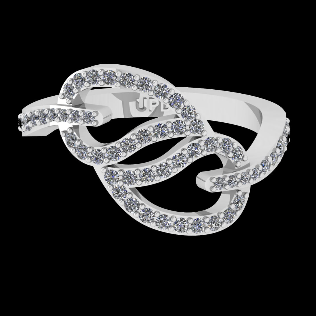 0.48 Ctw VS/SI1 Diamond Prong Set 10k white Gold Engagement Ring ( (ALL DIA: Total Daimond Weight :-0.48 Ctw Color : J-K Clarity : VS/SI1 Setting : Prong Metal Weight : Approx 3.86 gram 10k White Gold Engagement Ring Size 6(ALL DIAMOND ARE LAB GROWN) #3SS22506v15