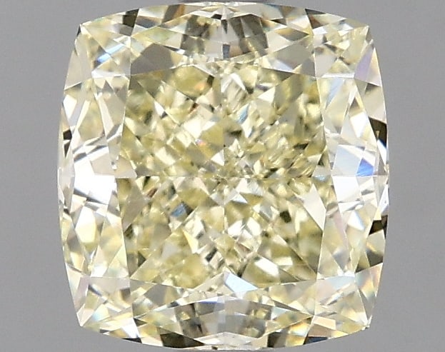 2.11 ctw. VVS2 IGI Certified Cushion Q Cut Loose Diamond (LAB GROWN): IGI Certified Cusq Cut Loose Diamond (LAB GROWN) - Weight :- 2.11 ctw; Color :- Fancy Yellow; Clarity :-VVS2 #3SS24081v15