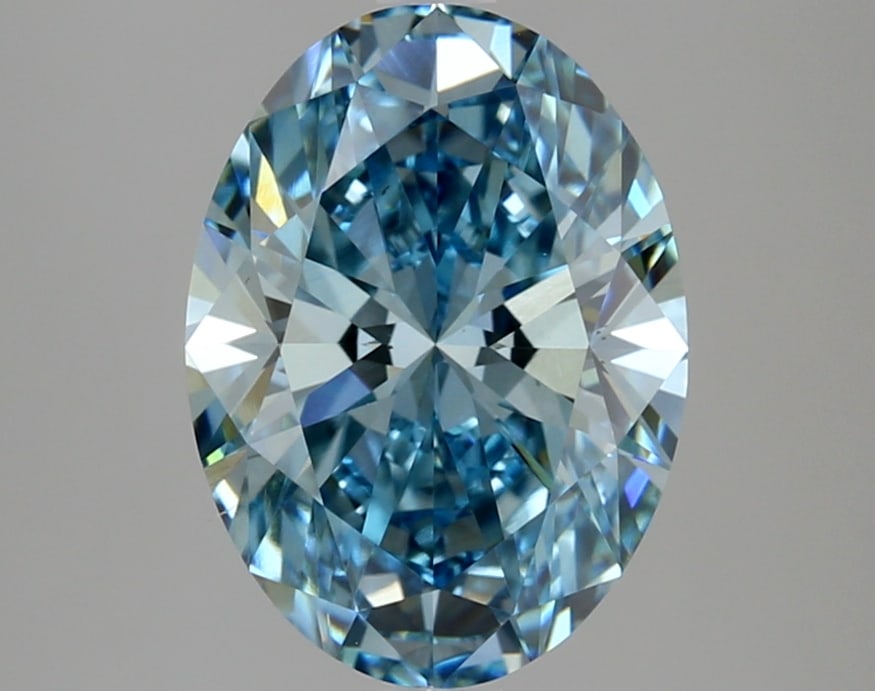 3ct Oval Cut Lab Grown Diamond (1 of 1)