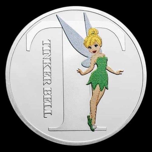 Collectable Disney A-Z Collection Alphabet Letter: T is for Tinker Bell (1 of 1)