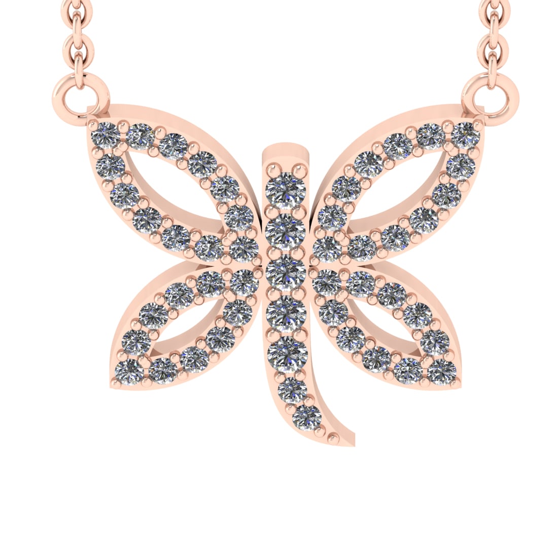 0.63 Ctw SI2/SI1 Diamond Prong Set 14k Rose Gold Pandant (ALL DIAMOND ARE L: Total Daimond Weight :-0.63 Ctw Color : G-H Clarity : SI2/SI1 Setting : Prong Metal Weight : Approx 3.65 gram 14k Rose Gold Pandant (ALL DIAMOND ARE LAB GROWN ) #3SS23073v15