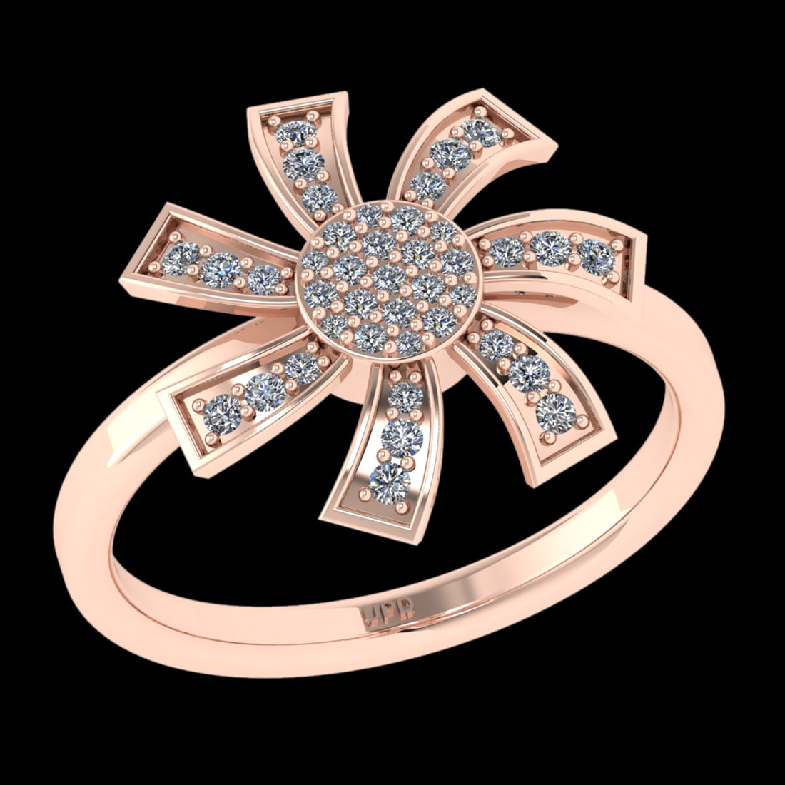 0.22 Ctw VS/SI1 Diamond Prong Set 10k Rose Gold Engagement Ring ( (ALL DIAM: Total Daimond Weight :-0.22 Ctw Color : J-K Clarity : VS/SI1 Setting : Prong Metal Weight : Approx 3.06 gram 10k Rose Gold Engagement Ring Size 6(ALL DIAMOND ARE LAB GROWN) #3SS22508v15