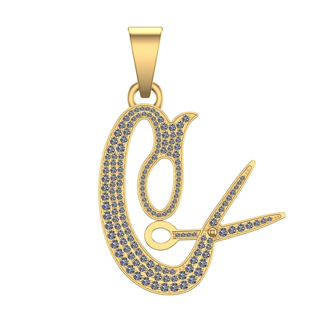 4.26 Ctw SI2/SI1 Diamond Prong Set 14k Yellow Gold Pandant (ALL DIAMOND ARE: Total Daimond Weight :-4.26 Ctw (Round cut ) Color : G-H Clarity : SI2/SI1 Setting : Prong Metal Weight : Approx 12.40 gram 14k Yellow Gold Pandant (ALL DIAMOND ARE LAB GROWN ) #3SS23057v15