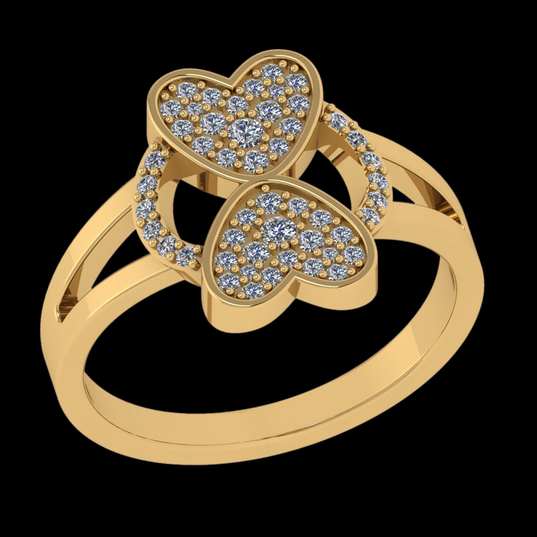 0.28 Ctw VS/SI1 Diamond Prong Set 10k Yellow Gold Engagement Ring ( (ALL DI: Total Daimond Weight :-0.28 Ctw Color : J-K Clarity : VS/SI1 Setting : Prong Metal Weight : Approx 3.97 gram 10k Yellow Gold Engagement Ring Size 6(ALL DIAMOND ARE LAB GROWN) #3SS22501v15