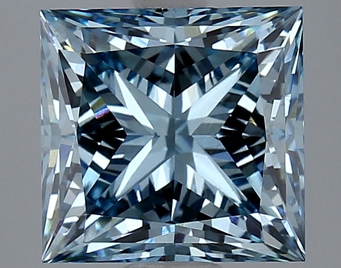 3.68ct Princess Cut Lab Grown Diamond (1 of 1)