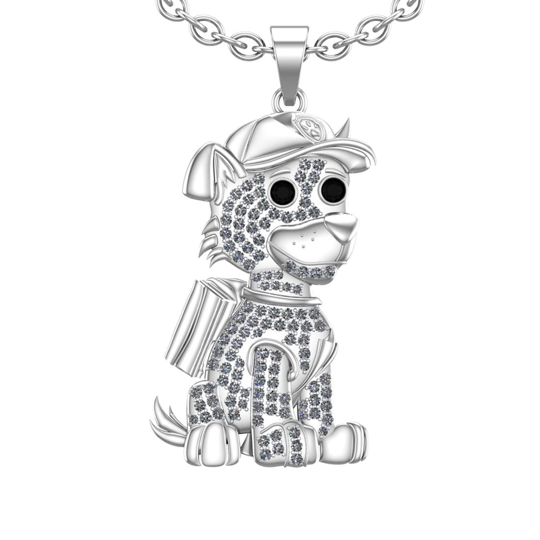 1.71 Ctw VS/SI1 Treated Fancy Black and white Diamond 14K White Gold Hip Ho: Eye stone weight :- 0.20 ctw eye stone color :-Treated Fancy Black Diamond Setting : Prong Clarity : VS/SI1 Total Diamond Weight : 1.51 Ctw (Round cut) Center Diamond Color :- J-K Center Clarity : VS/