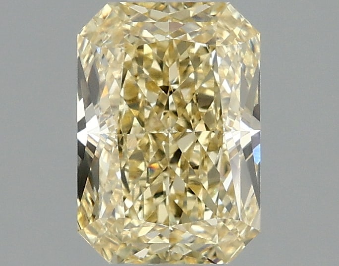 1.56ct Radiant Cut Lab Grown Diamond: IGI CertifiedRadiantCut Loose Diamond (LAB GROWN) - Weight:1.56 ctw; Color: Fancy Yellow; Clarity: VVS2 #3SS98978v15