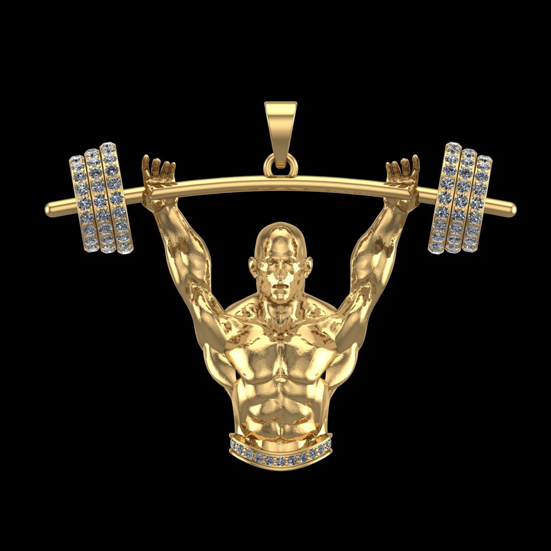 3.34 Ctw VS/SI1 Diamond 10k Yellow Gold Pandant (ALL DIAMOND ARE LAB GROWN): Total Daimond Weight :-3.34 Ctw Color : J-k Clarity : VS/SI1 Setting : Prong Metal Weight : Approx 55.32 gram 10k Yellow Gold Pandant (ALL DIAMOND ARE LAB GROWN ) Current Size 8(ALL DIAMOND ARE LAB