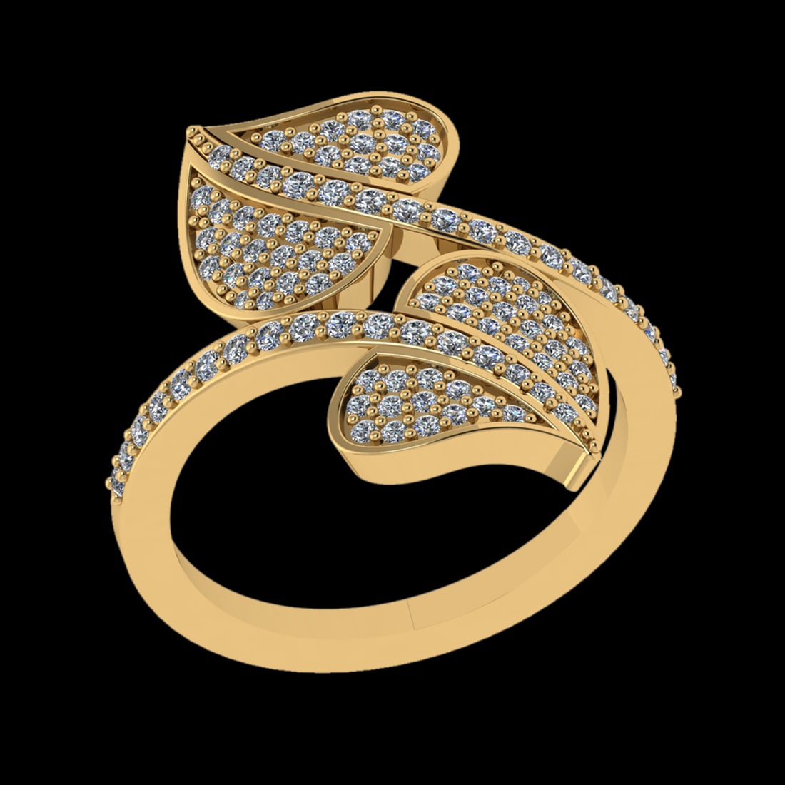 0.57 CtwVS/SI1 Diamond 10k Yellow Gold Engagement Ring: Total Daimond Weight :-0.57 Ctw Color : j-k Clarity : VS/SI1 Setting : Prong Metal Weight : Approx 4.91 gram 10k Yellow Gold Engagement Ring Current Ring Size 6 (ALL DIAMOND ARE LAB GROWN )
