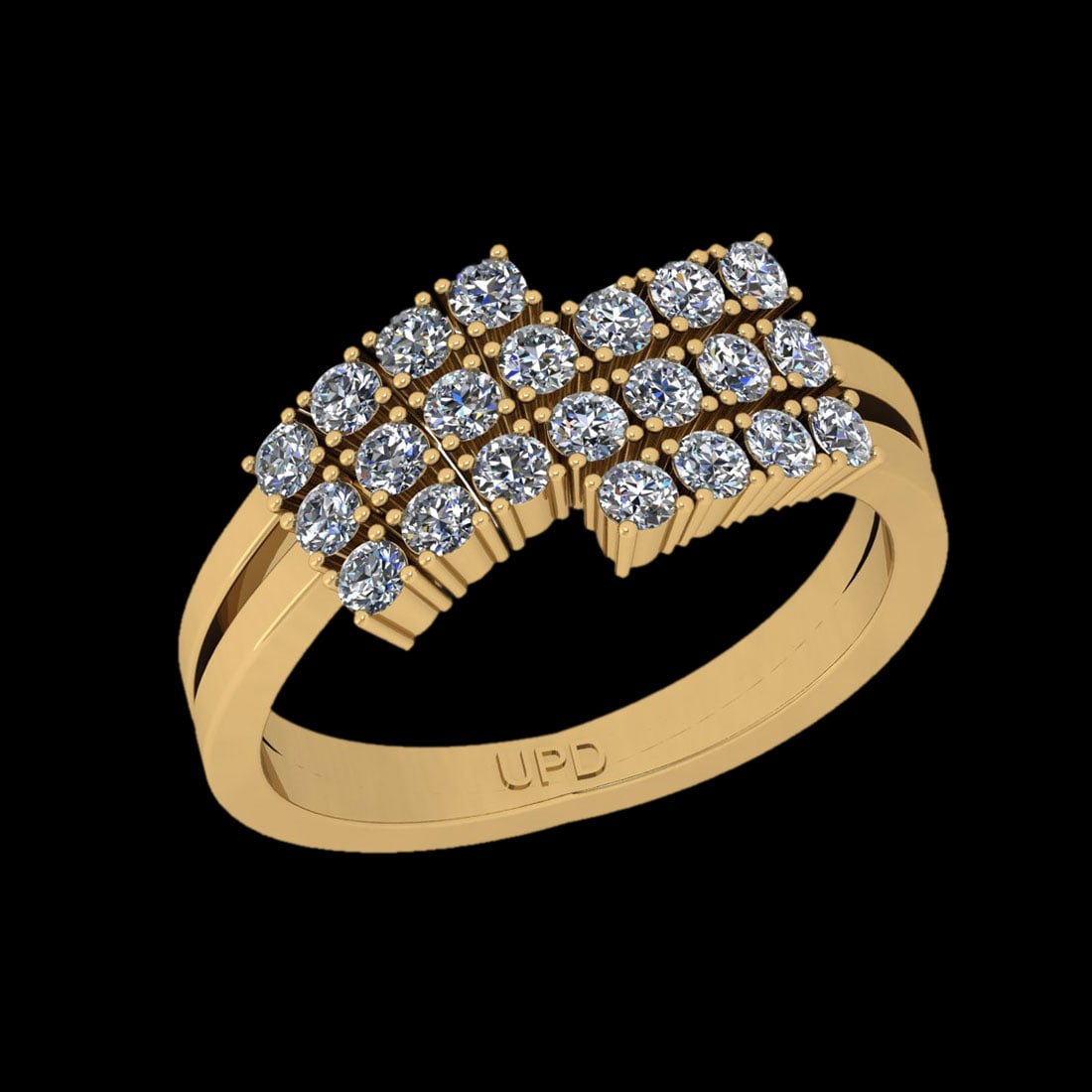 0.77 Ctw VS/SI1 Diamond 10K Yellow Gold Anniversary Ring: Diamond Weight : 0.77 Ctw ( Round Cut ) Diamond Stone Color : J-K Stone Clarity : VS/SI1 Stone Setting : Prong Metal Weight : Approx 4.10 Gram 10K Yellow Gold Anniversary Ring Currnet Ring Size-6