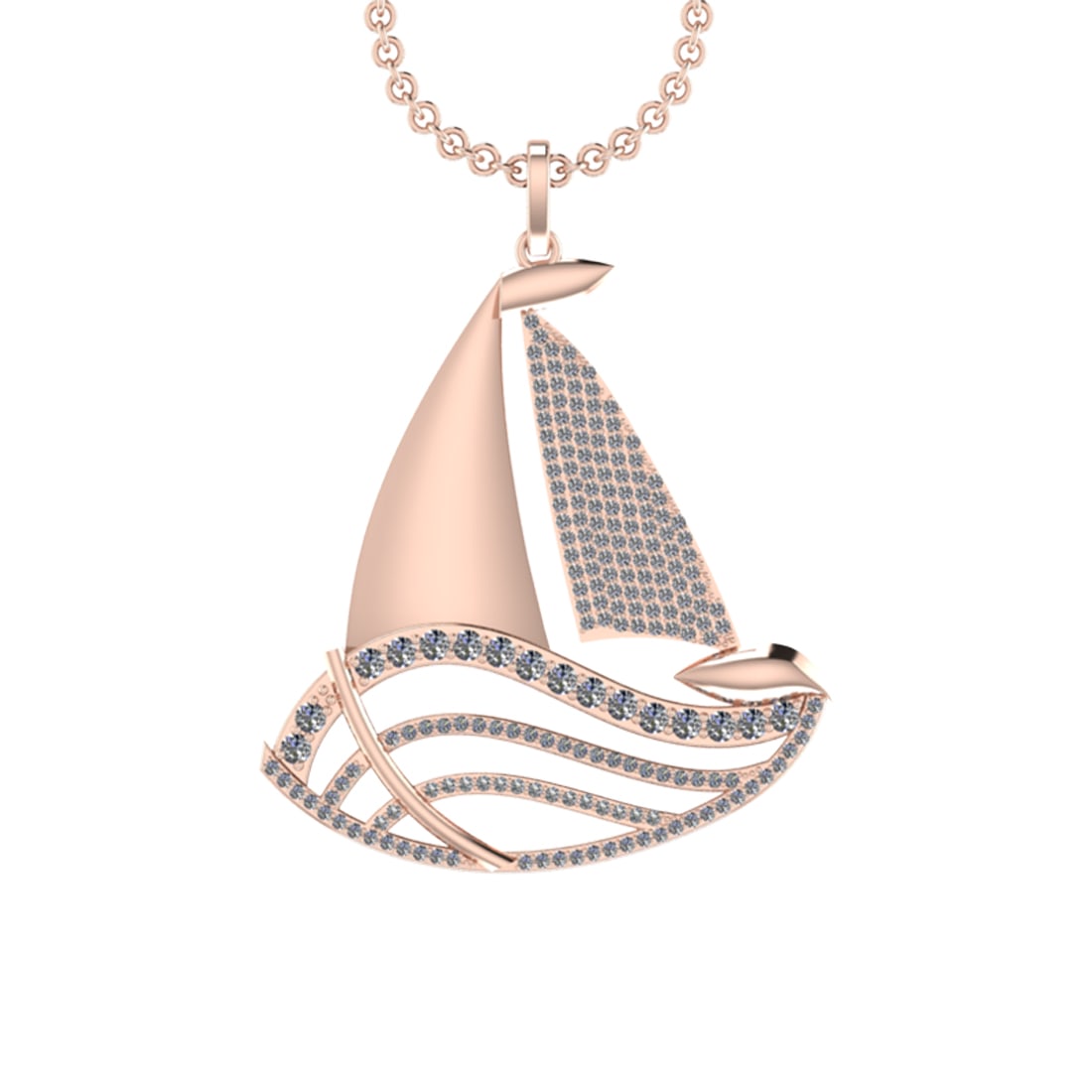 1.94 Ctw VS.SI1 (ALL DIAMOND ARE LAB GROWN ) Diamond 14k Rose Gold Necklace: Total Daimond Weight :-1.94 Ctw Color : G-H Clarity : VS.SI1 (ALL DIAMOND ARE LAB GROWN ) Setting : Prong Metal Weight : Approx 9.42 gram 14k Rose Gold Necklace (ALL DIAMOND ARE LAB GROWN )