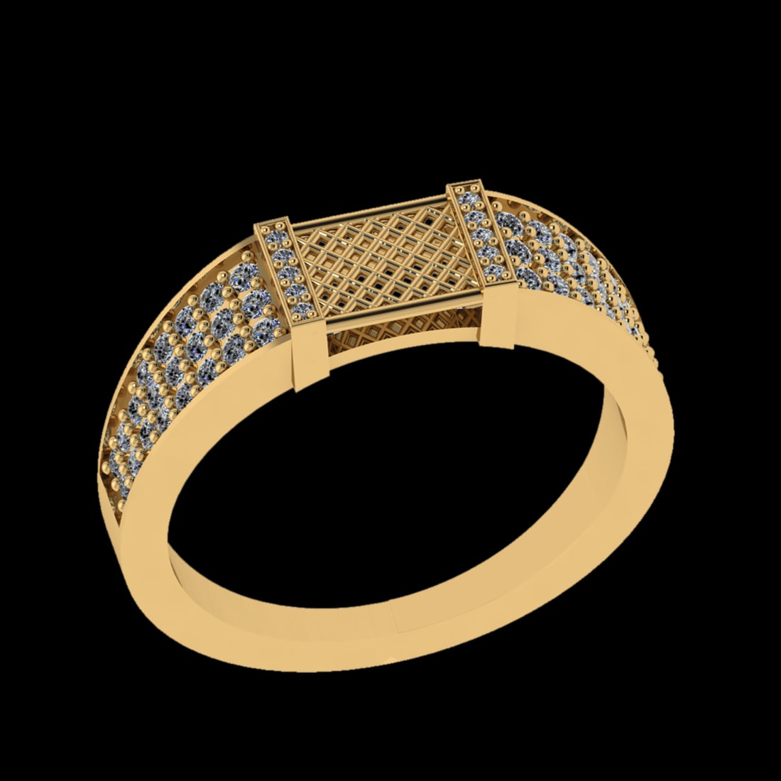0.36 Ctw SI2/SI1 Diamond 10k Yellow Gold Engagement Ring (ALL DIAMOND ARE L: Total Daimond Weight :-0.36 Ctw Color : J-K Clarity : SI2/SI1 Setting : Prong Metal Weight : Approx 4.33 gram 10k Yellow Gold Engagement Ring Current Ring Size 6 (ALL DIAMOND ARE LAB GROWN )