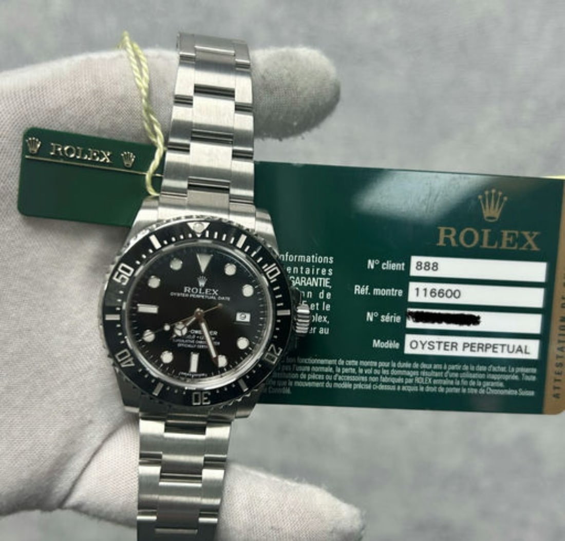 Rolex Sea-Dweller Ref 116600 Comes With Box & Papers: Rolex Sea-Dweller Ref 116600 Comes With Box & Papers #3SS23497v15