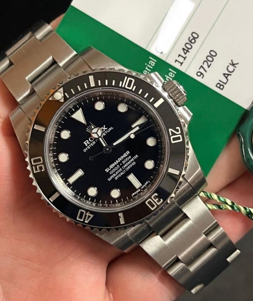 Rolex Submariner Ref 114060 Black Dial Comes with Box and Papers (1 of 1)