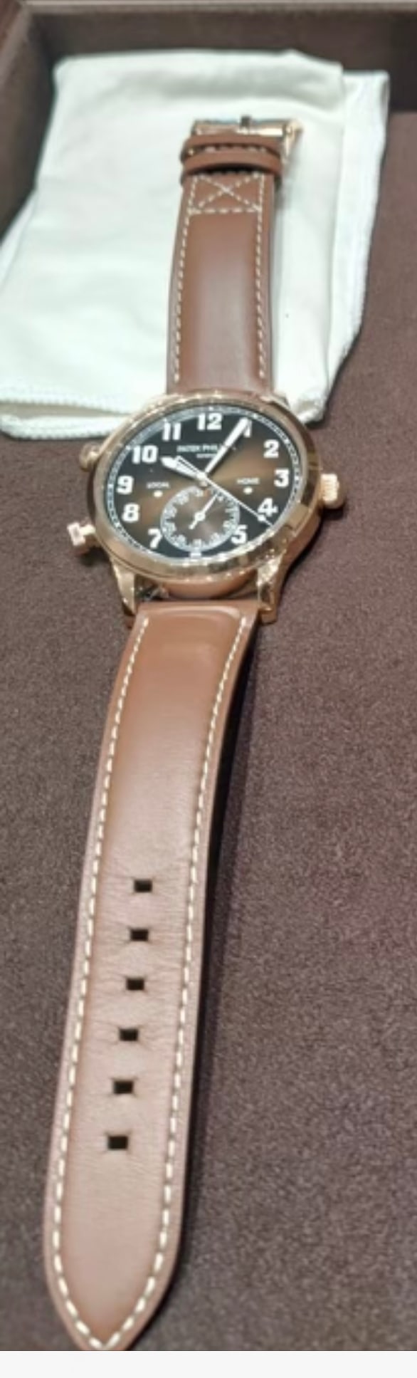 PATEK PHILIPPE 5524R CALATRAVA PILOT TRAVEL BRAND NEW 2023 COMES WITH BOX A (1 of 1)